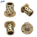 Wholesale Customized Precision Parts Steel Bearing Flanged Oilless Graphite Bushing Self Lubricating Bronze Bushing